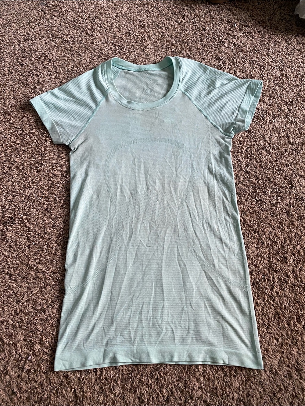 lululemon athletica Light Mint Short-Sleeve Performance Tee